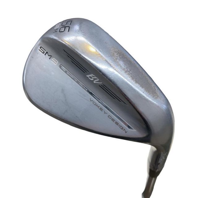 【中古】 タイトリスト VOKEY SPIN MILLED SM9 ツアークロム 56°/08°M ウェッジ WG Dynamic Gold (フレックスS) メンズ 男性用 右利き 右用 Dランク ゴルフクラブ
