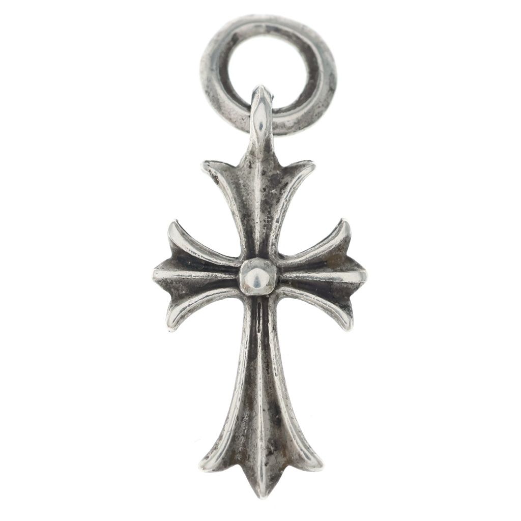 CHROME HEARTS (クロムハーツ) OLD TINY CH CROSS オールド タイニーCHクロス チャーム ネックレストップ シルバー BCA382 151,250円