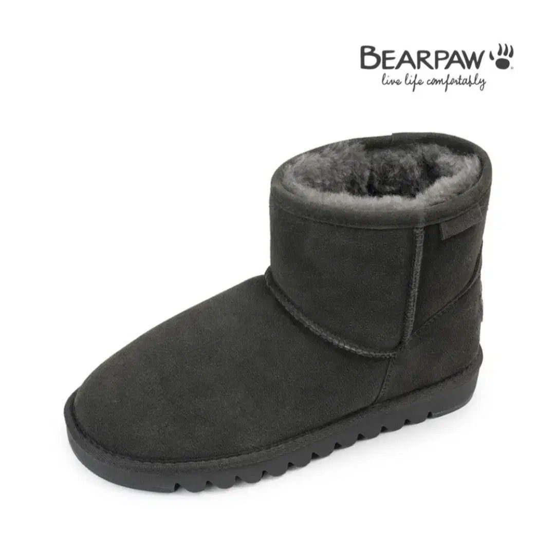 @ Bearpaw(ベアパウ) ムートンブーツ / グレー / 8 size
