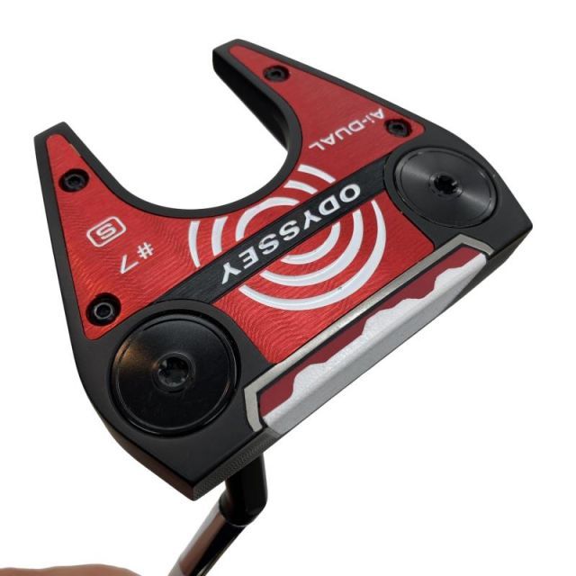 【中古】 オデッセイ Ai-DUAL #7 S 34インチ パター PT STROKE LAB 90 スチール (フレックスその他) メンズ 男性用 右利き 右用 Cランク ゴルフクラブ