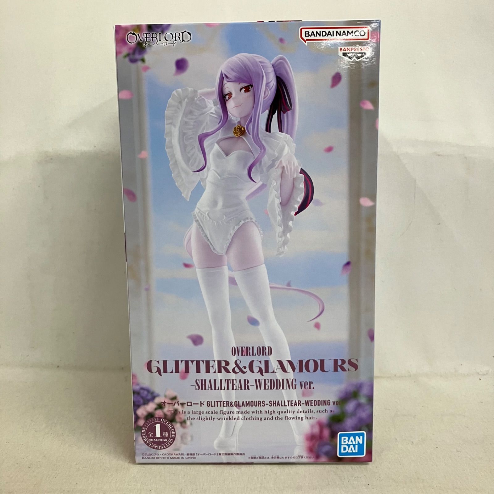 未開封 オーバーロード GLITTER&GLAMOURS シャルティア ウェディング 