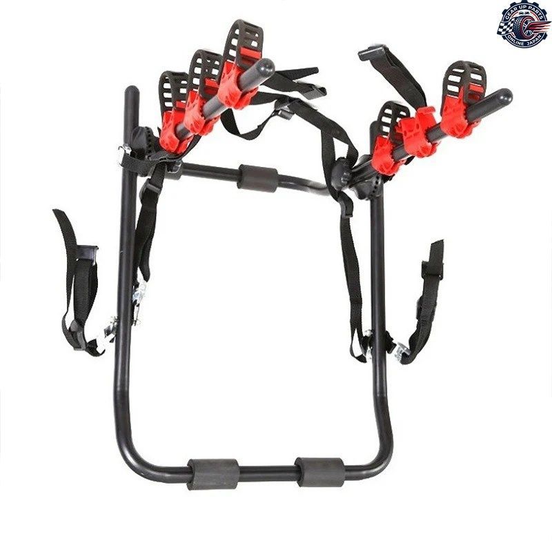 3台積載アームボックス式自転車ラック（乗用車・SUV/乗用車用ルーフラック、ハッチバック後部ブラケット付き）