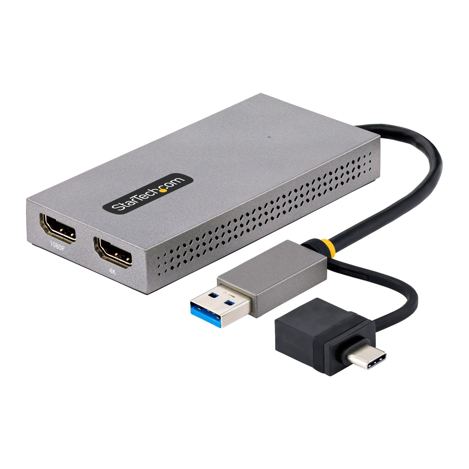 StarTech.com ディスプレイアダプター/USB-C & A/2x HDMI/11cm cbl/Win & mac 8,411円
