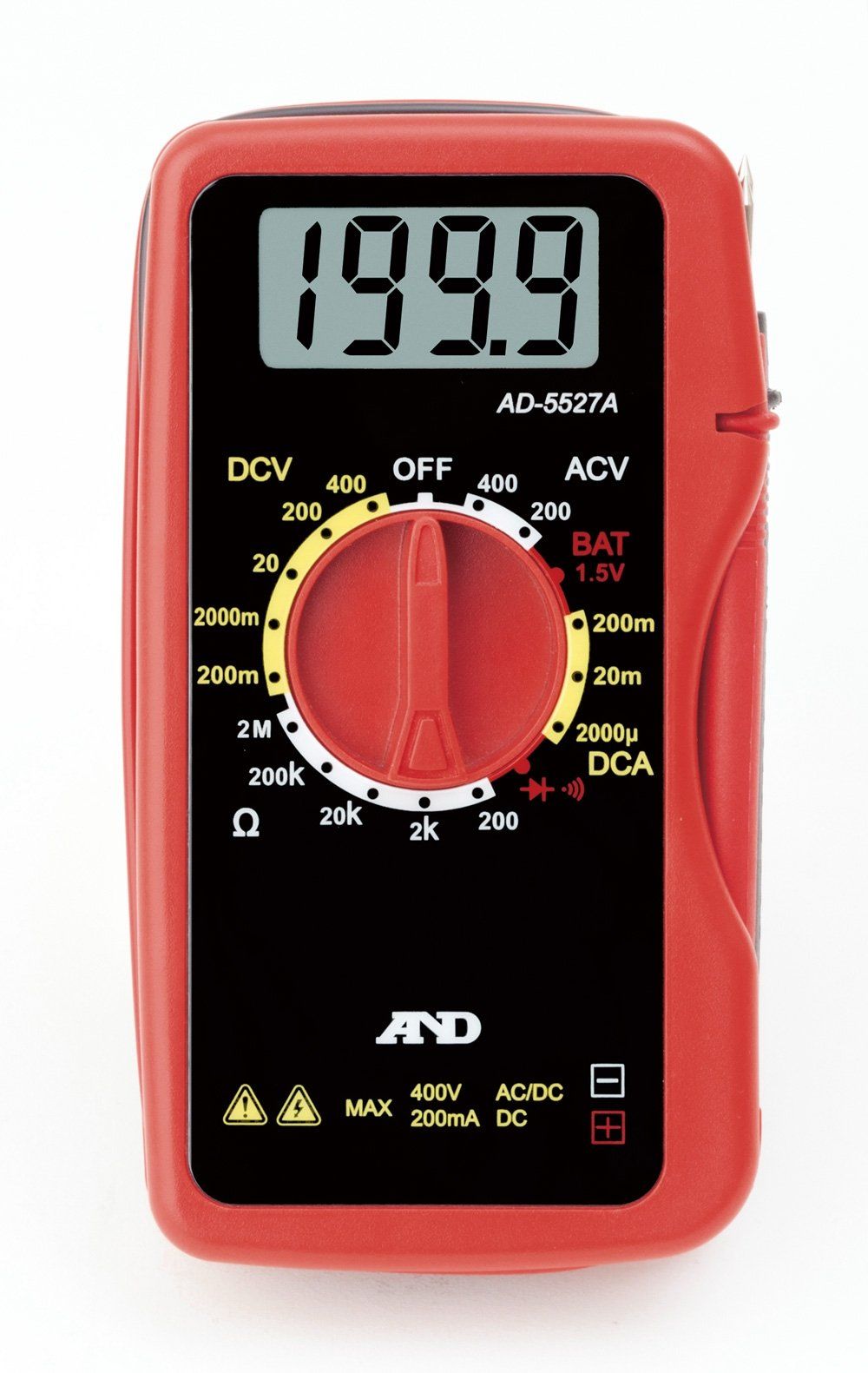 新品 A&D デジタルマルチメータ AD5527A 一般(ISO)校正付(検査成績書+トレサビリティ体系図)