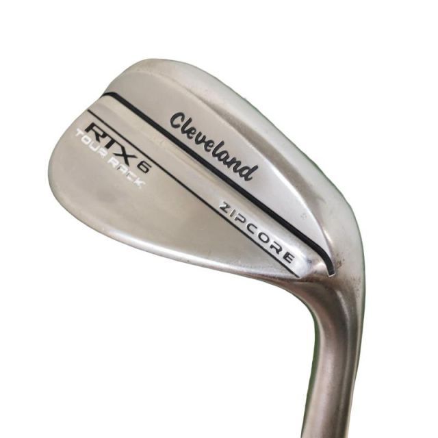 【中古】 クリーブランド Cleveland RTX-6 ZIPCORE ツアーラック(ノーメッキ) 50°/10° MID ウェッジ WG Dynamic Gold (フレックスS) メンズ 男性用 右利き 右用 Cランク ゴルフクラブ