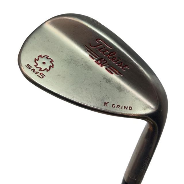 【中古】 タイトリスト VOKEY SPIN MILLED SM5 ゴールドニッケル 58°/11°K ウェッジ WG Dynamic Gold (フレックスS) メンズ 男性用 右利き 右用 Dランク ゴルフクラブ