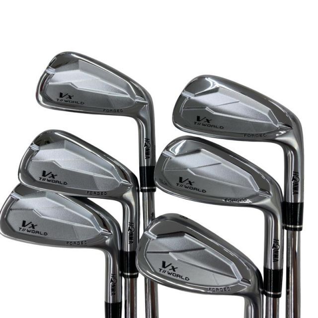 【中古】 本間ゴルフ TOUR WORLD Vx 7S アイアンセット IR 純正特注シャフト (フレックスR) メンズ 男性用 右利き 右用 Bランク ゴルフクラブ