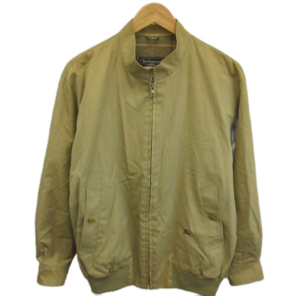 バーバリーズ Burberrys ジャケット 上着 LL ベージュ 無地 スタンドカラー 長袖 /RN ■ECD004