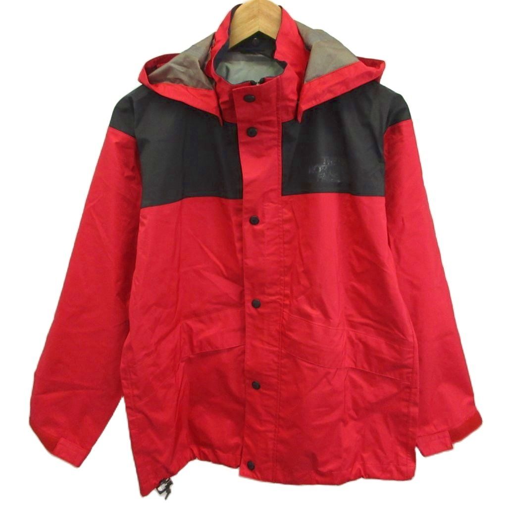 ザノースフェイス THE NORTH FACE パーカー 上着 M 赤 レッド フード付き 長袖 /RN ■ECD004