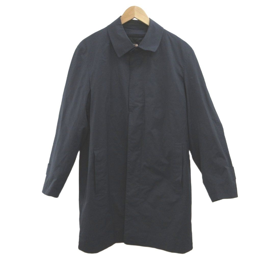 イージーバイゼニア EZ by Zegna コート M ダークグレー 無地 レギュラーカラー 長袖 /NP ■ECD004