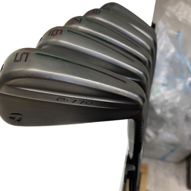 【中古】 テーラーメイド Taylor Made P・770(2024) Designer Series BLACK 6S アイアンセット IR NS PRO MODUS3 TOUR120 (フレックスS) メンズ 男性用 右利き 右用 Cランク ゴルフクラブ