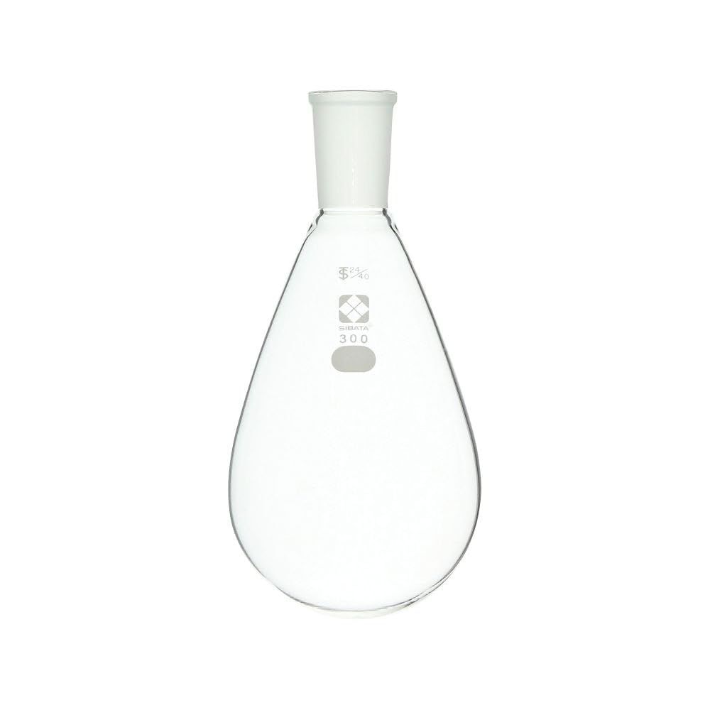 新品 柴田科学 共通摺合なす形フラスコ 24/40 300mL (005370-24300)