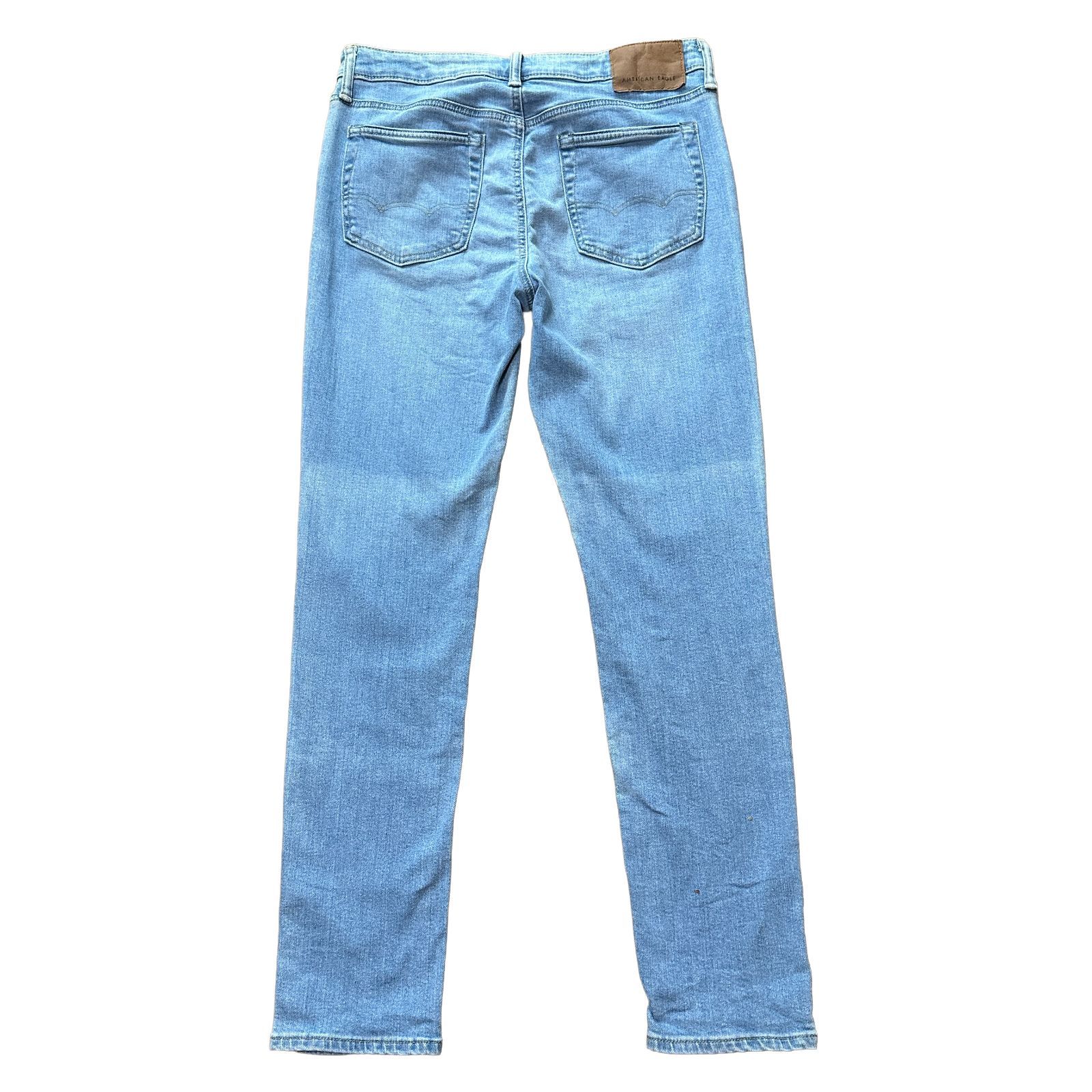 AMERICAN EAGLE SKINNY スキニーデニム ライトブルー サイズW30 メンズ 
