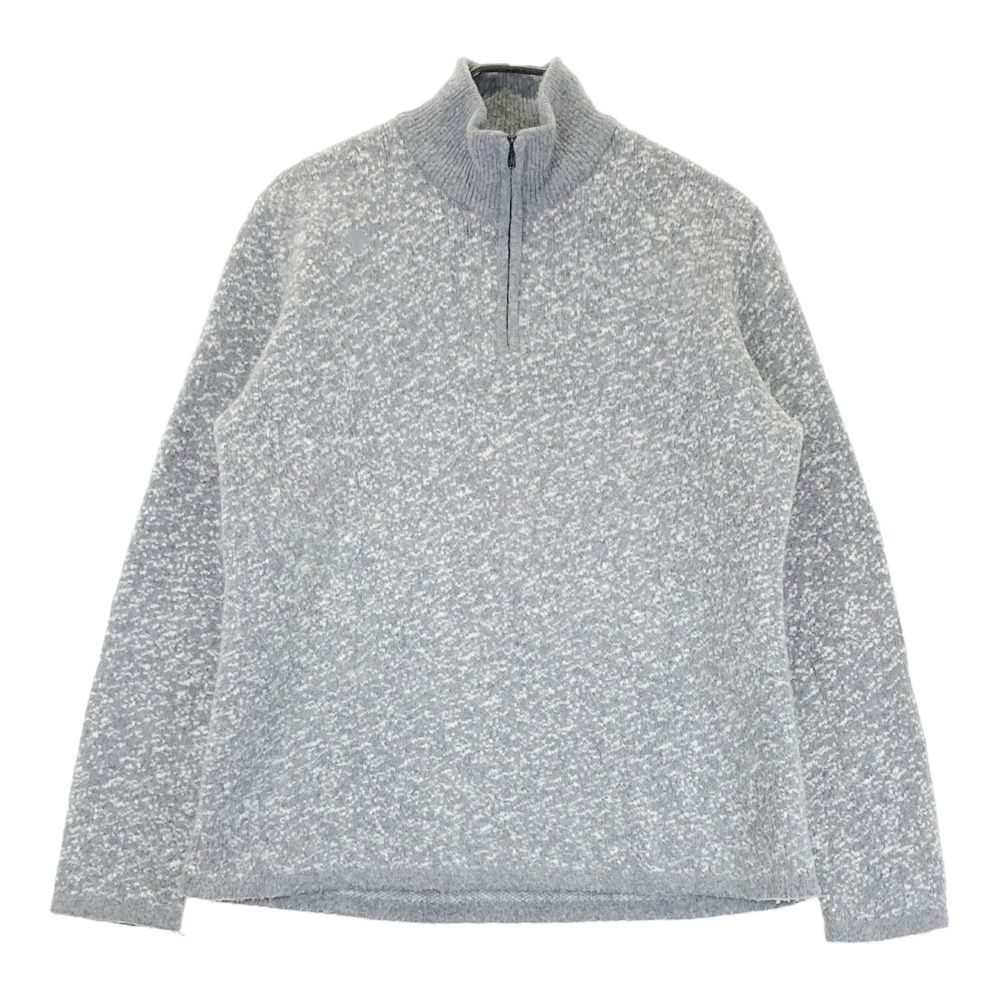 サイズ：L DESCENTE GOLF デサントゴルフ ハーフジップ 長袖ニット
