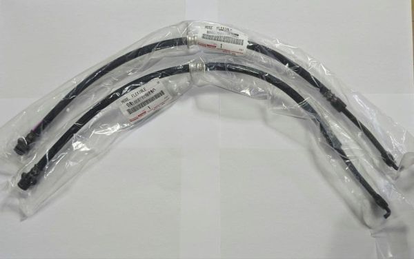 新品 トヨタ純正 GRヤリス フロントブレーキホースセット クリップ