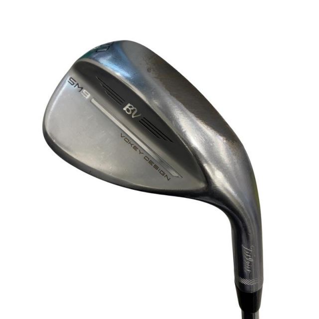 【中古】 タイトリスト VOKEY SPIN MILLED SM9 ツアークロム 60°/12°D ウェッジ WG 純正特注シャフト (フレックスS) メンズ 男性用 右利き 右用 Cランク ゴルフクラブ