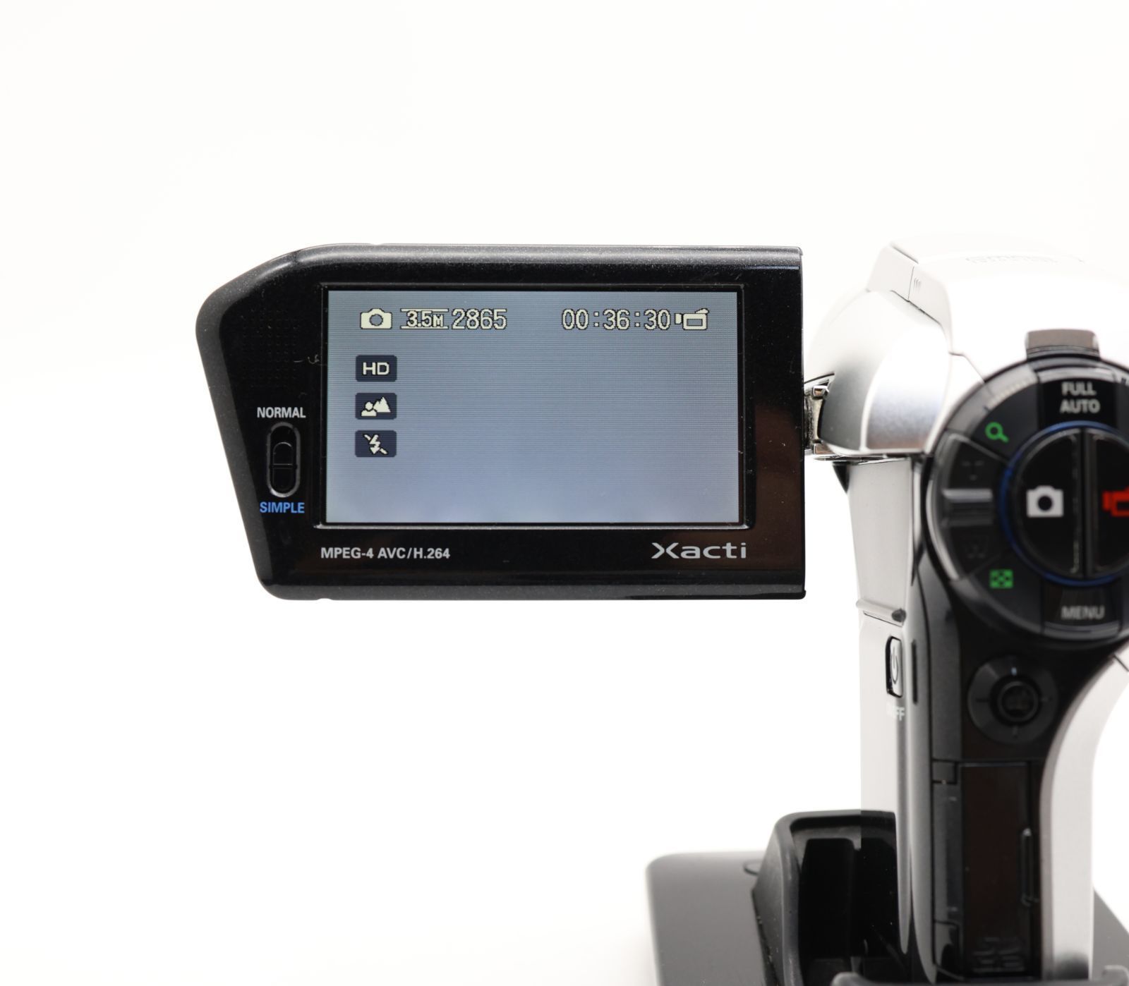 □完動品 SANYO Xacti DMX-HD1000 シルバー ビデオカメラ - メルカリ