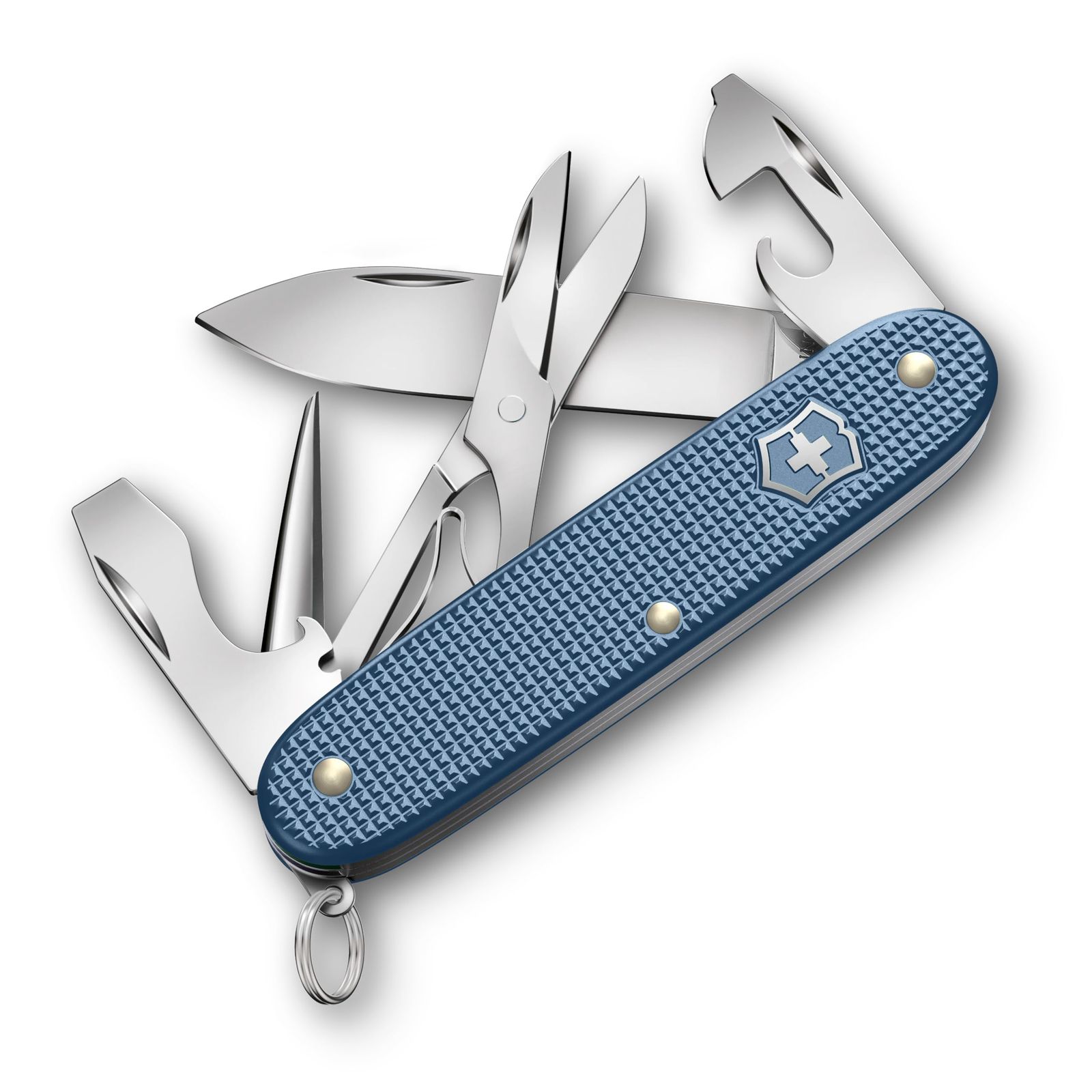 VICTORINOX(ビクトリノックス) パイオニアX ALOX リミテッドエディション2026 グレイシャルブルー スイス・アーミーナイフ 多機能 ナイフ アウトドアはさみ マイナスドライバー付き 9機能を搭載したスイス製マルチツール 小型 コンパ ...