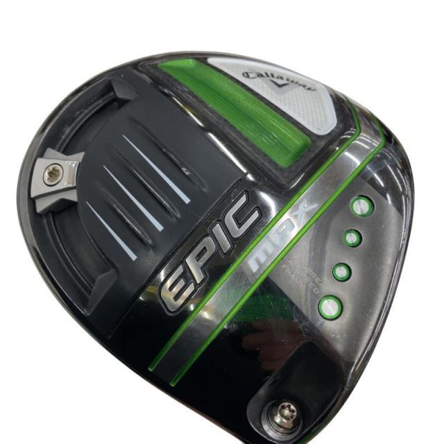 【中古】 キャロウェイ EPIC MAX 9° ドライバー DR 純正特注シャフト (フレックスS) メンズ 男性用 右利き 右用 Cランク ゴルフクラブ
