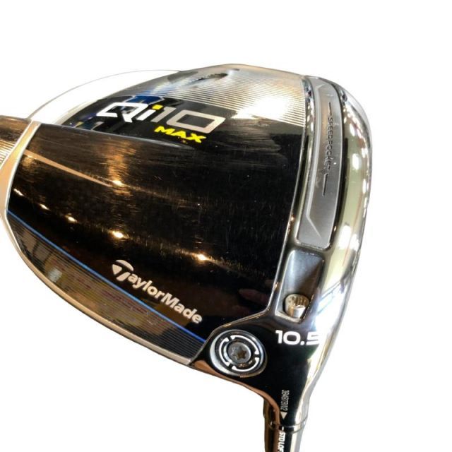 【中古】 テーラーメイド Qi10 MAX 10.5° USA ドライバー DR SPEEDER NX TCS 50 (フレックスS) メンズ 男性用 右利き 右用 Cランク ゴルフクラブ