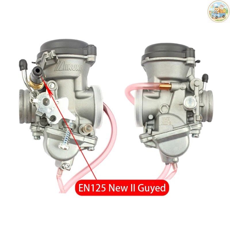 オートバイ用キャブレター EN125 II ラインプルエアドアキャブレター RUISHUANG EN125-A2A3AAGX125 KING GS125