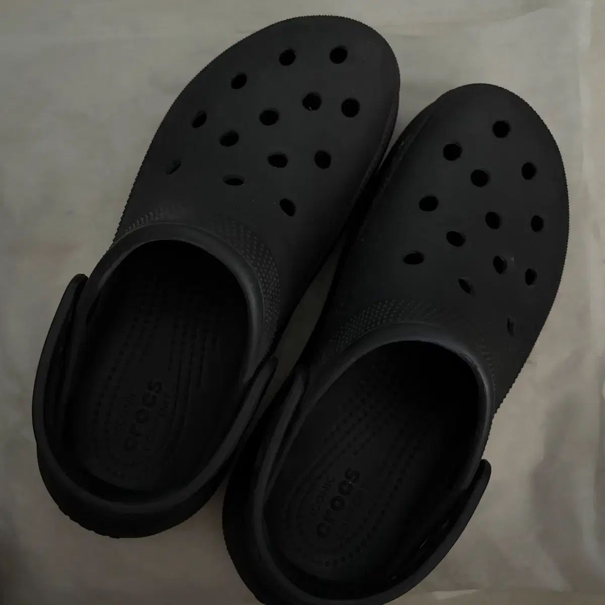 Crocs Classic Platform Klogg Black 250 M6W8