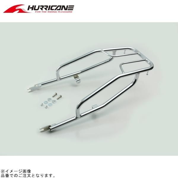 ハリケーン HA6307C リアキャリア クロームメッキ