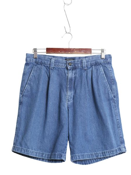00s ドッカーズ リーバイス デニム ショートパンツ メンズ 32 / オールド コットン ショーツ ジーパン ジーンズ 短パン ツータック 半パン