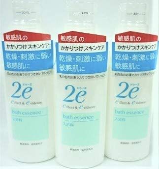 新品 《セット販売》資生堂 2e ドゥーエ 入浴料 (420mL)×3個セット 敏感肌用 入浴剤