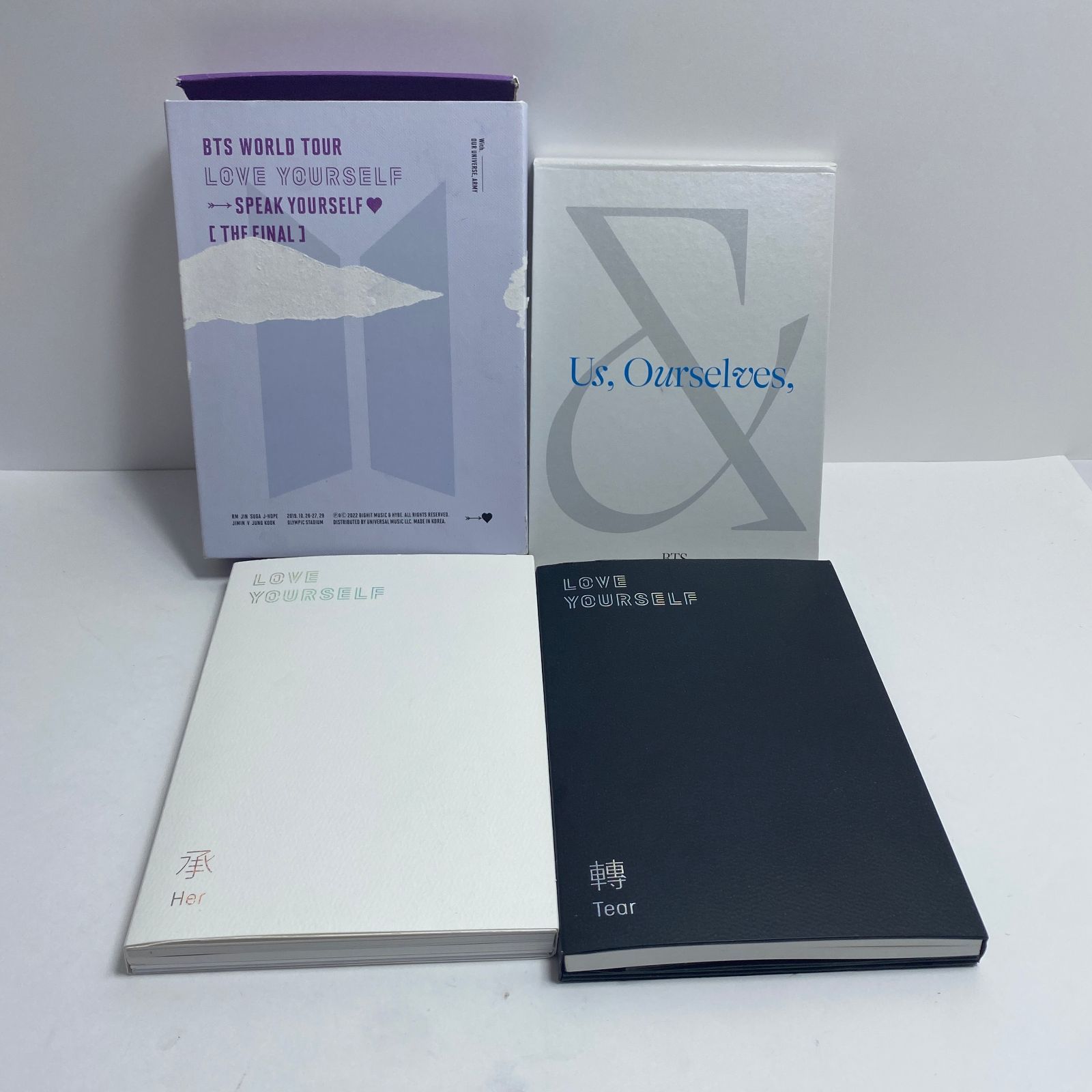 BTS WORLD LOVE YOURSELF その他3点セット 訳アリ CD動作確認済み DVD 