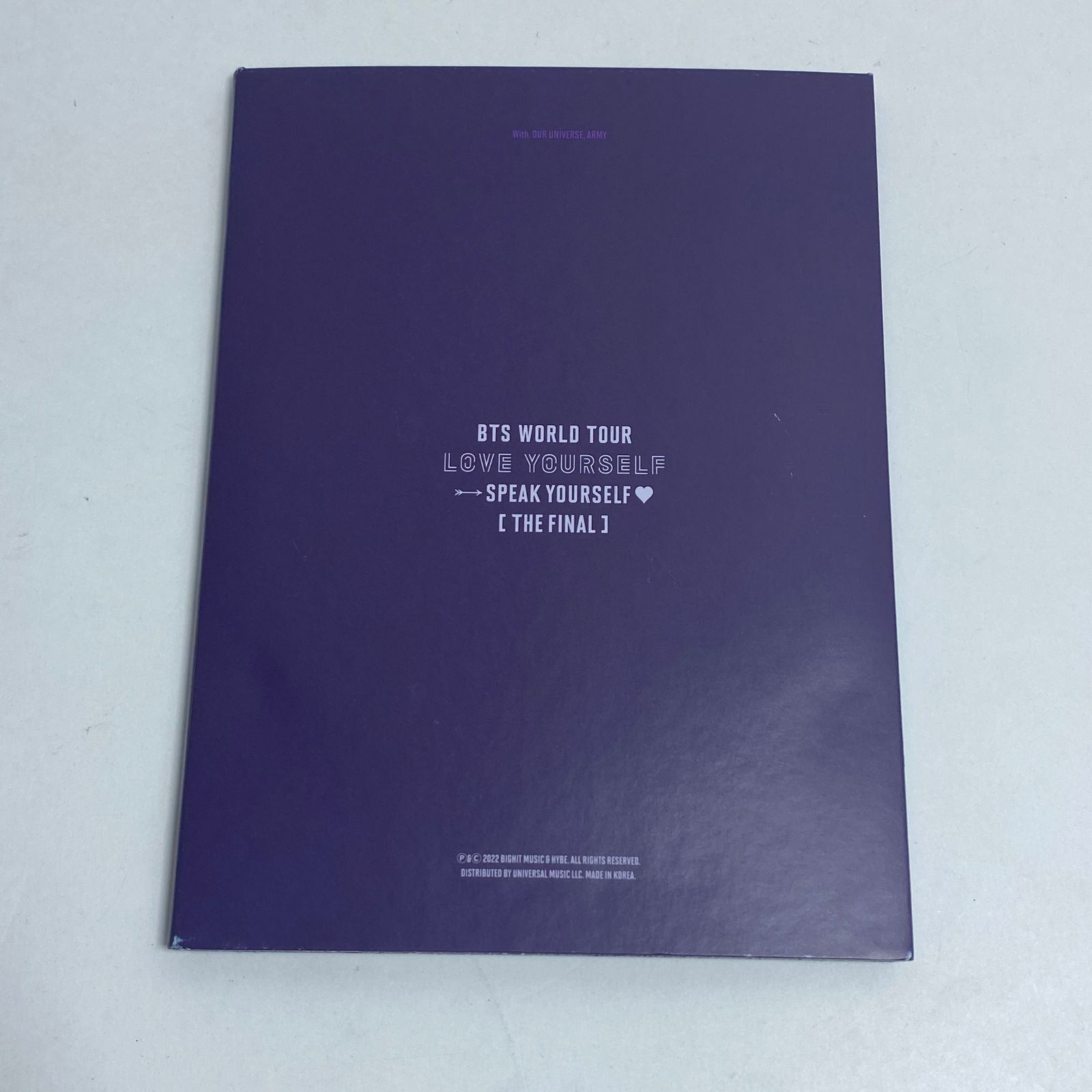 BTS WORLD LOVE YOURSELF その他3点セット 訳アリ CD動作確認済み DVD 