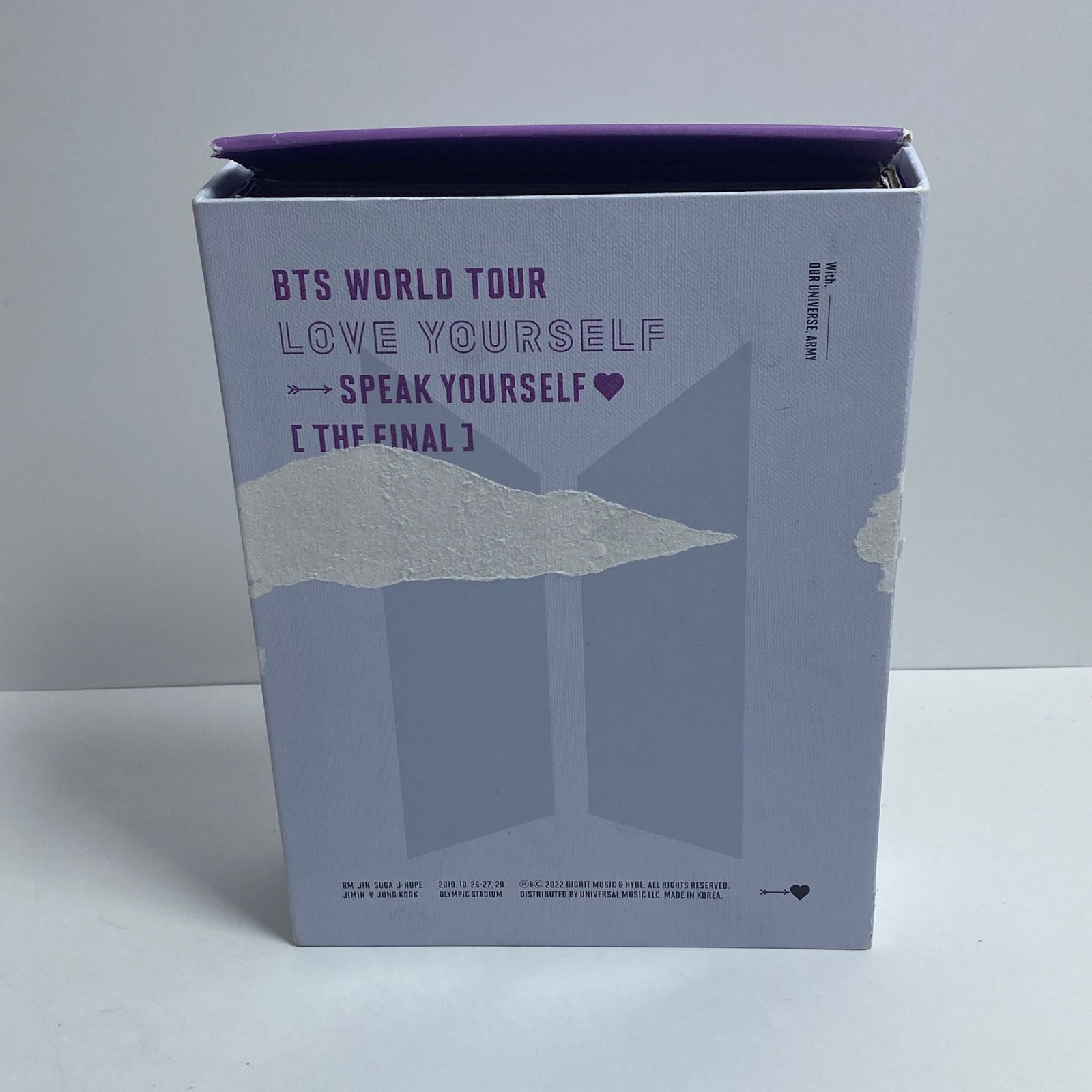 BTS WORLD LOVE YOURSELF その他3点セット 訳アリ CD動作確認済み DVD 