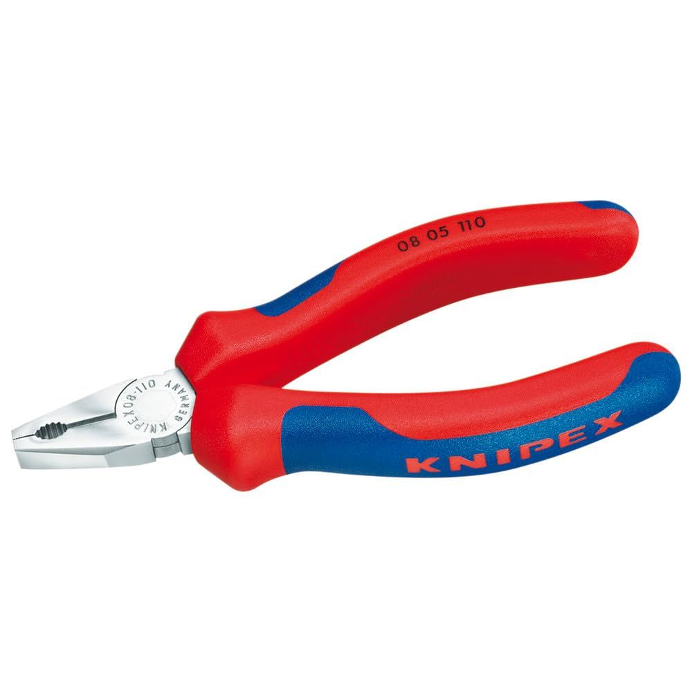 新品 クニペックス KNIPEX 小型ペンチ サイドカッター付き 0805-110