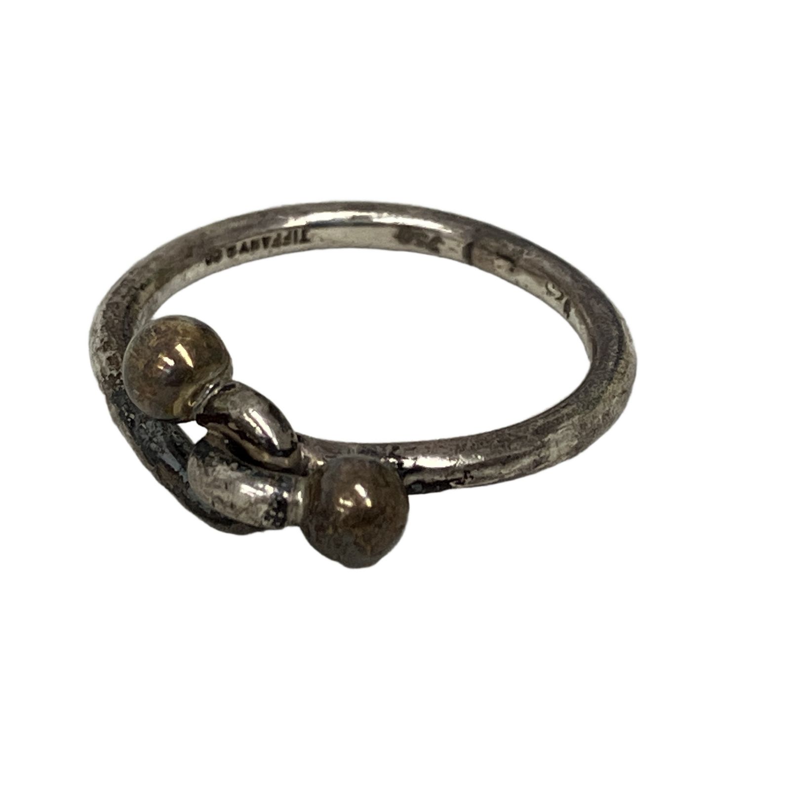TIFFANY&CO ティファニー フック&アイ リング シルバー 925 指輪 中古 M11121286