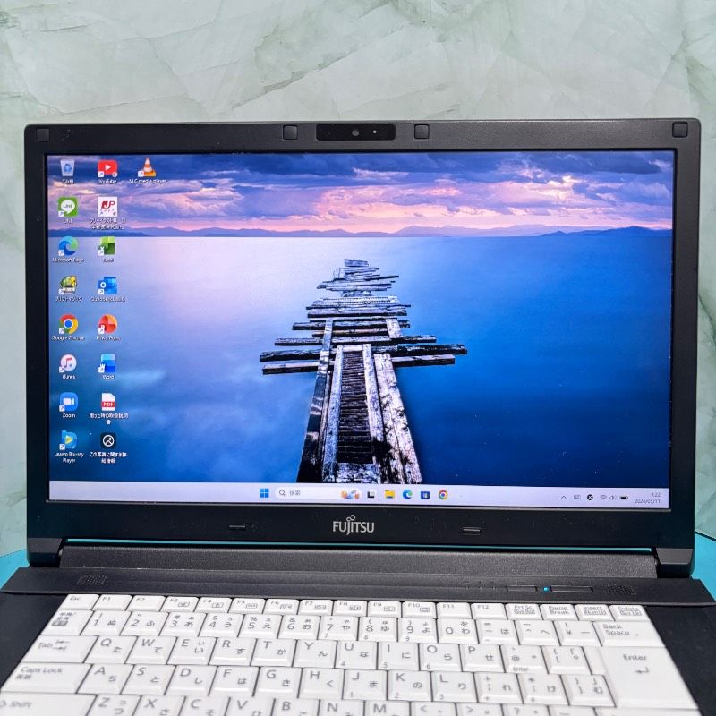 Windows11 オフィス付き SSD搭載富士通ノートパソコン メモリー8GB 6世代Core i5【オフィス付】メモリ8GB☆爆速SSD搭載☆動作良好◎富士通