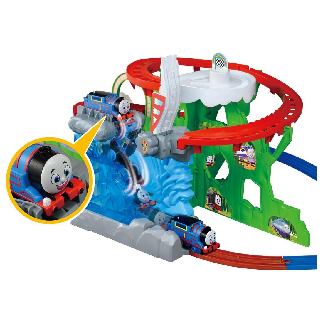 新品 タカラトミー プラレール トーマス GOGOトーマス 滝にダイブ! アドベンチャーピーク 電車 おもちゃ 3歳以上
