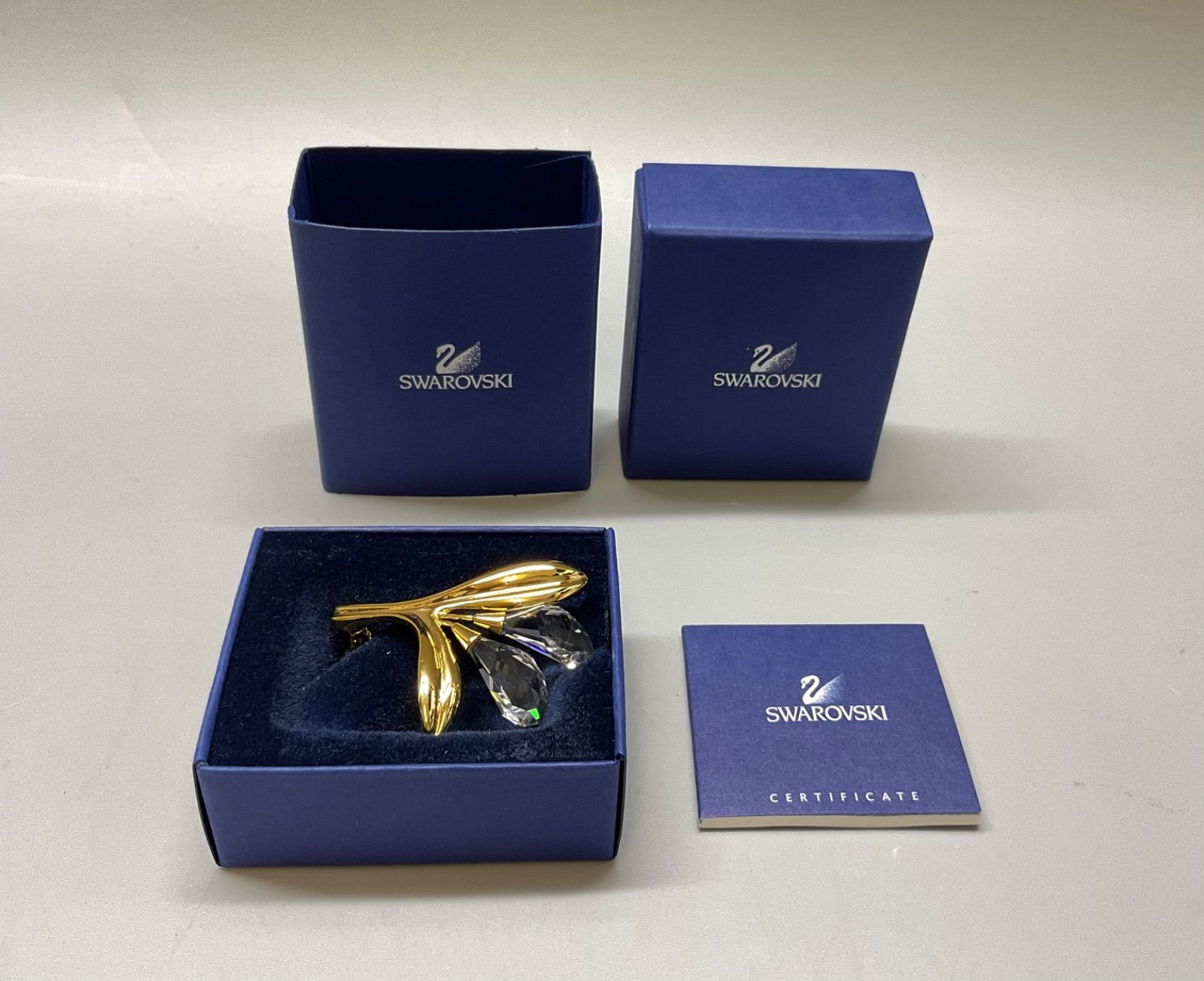 SN1533 SWAROVSKI スワロフスキー ブローチ ピンブローチ クリア