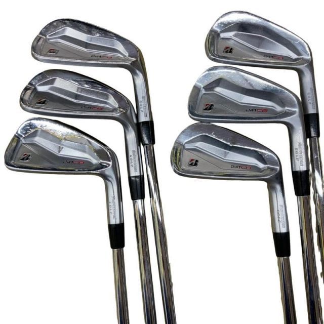 【中古】 ブリヂストン BRIDGESTONE 241CB 6S アイアンセット IR NS PRO MODUS3 TOUR120 (フレックスS) メンズ 男性用 右利き 右用 Cランク ゴルフクラブ