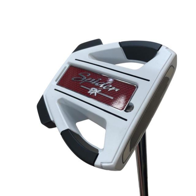 【中古】 テーラーメイド Spider EX GHOST WHITE センターシャフト 34インチ パター PT スチール (フレックスその他) メンズ 男性用 右利き 右用 Bランク ゴルフクラブ