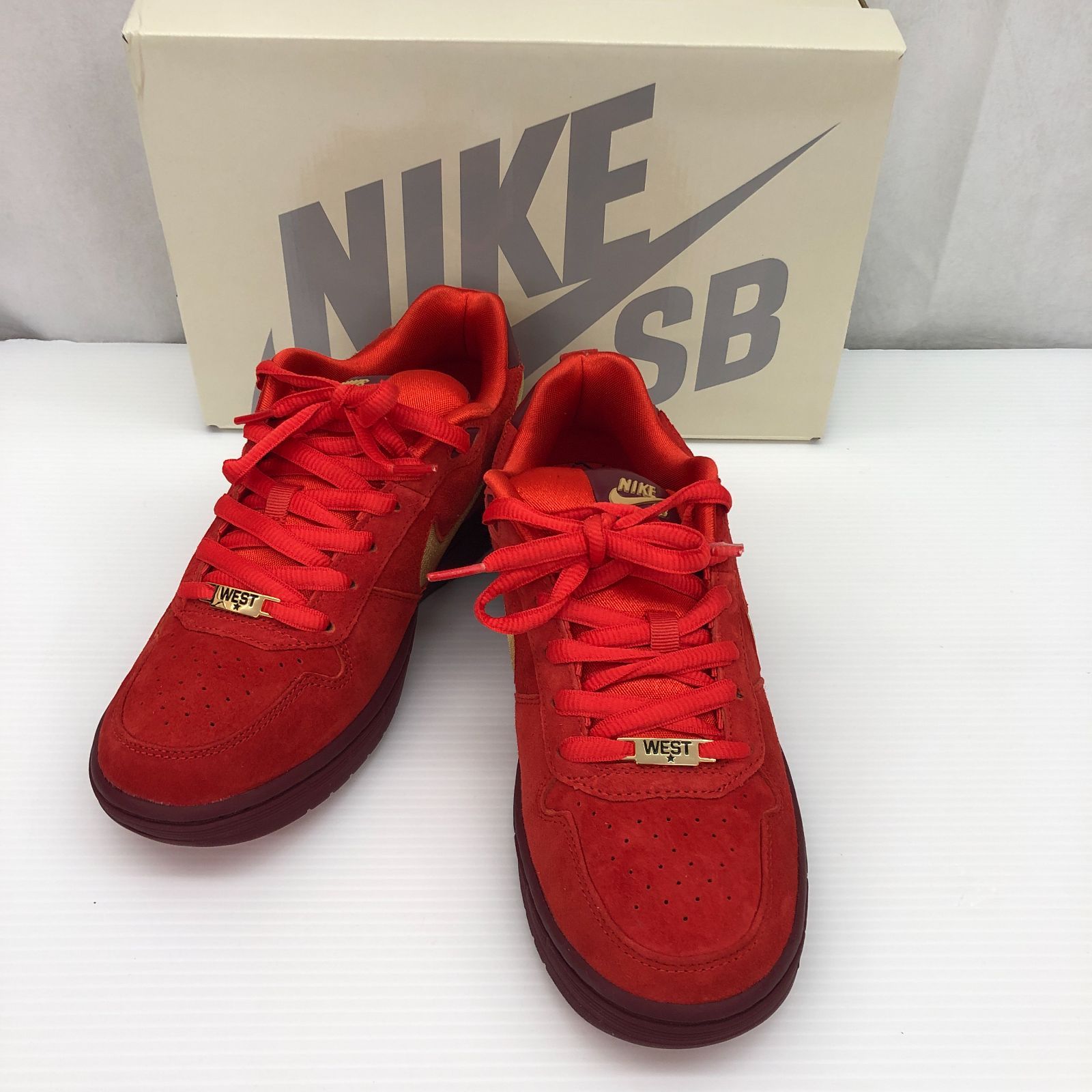 NIKE SB ナイキ PAUL RODRRIGUEZ ズーム エア LOW QS アクション スポーツシューズ 27.0㎝「 IQ5648-600 27.0㎝ オレンジ×レッド メンズ 靴