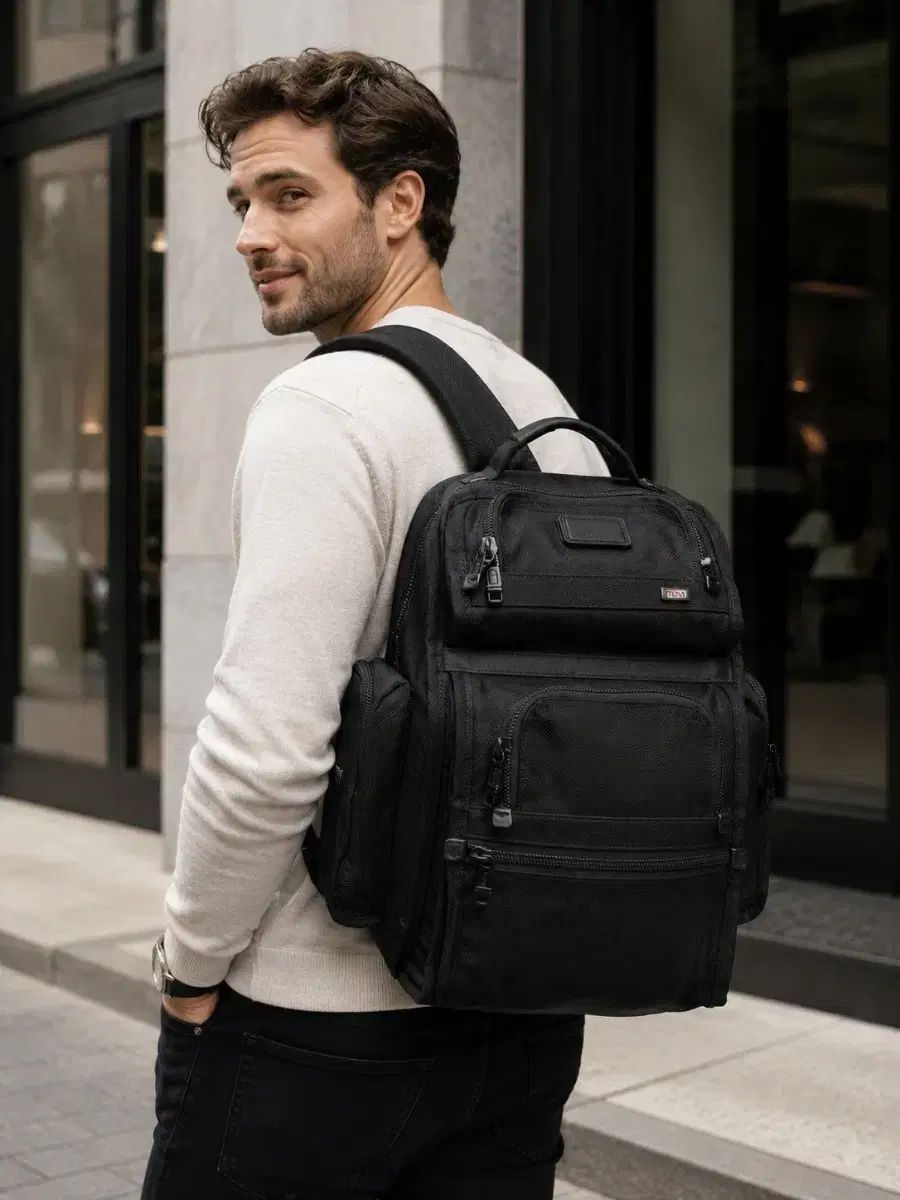 TUMI トゥミ ブラック バックパック メンズ バッグ