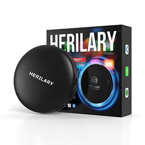 [HDMI出力]Herilary C8 CarPlay AI Box/ワイヤレCarPlay/CarPlayとAndroid Autoを有線を無線に変換/Android 12/QC Snapdragon 8コアCPU/4G LET通信対応/大 3bf86dc0