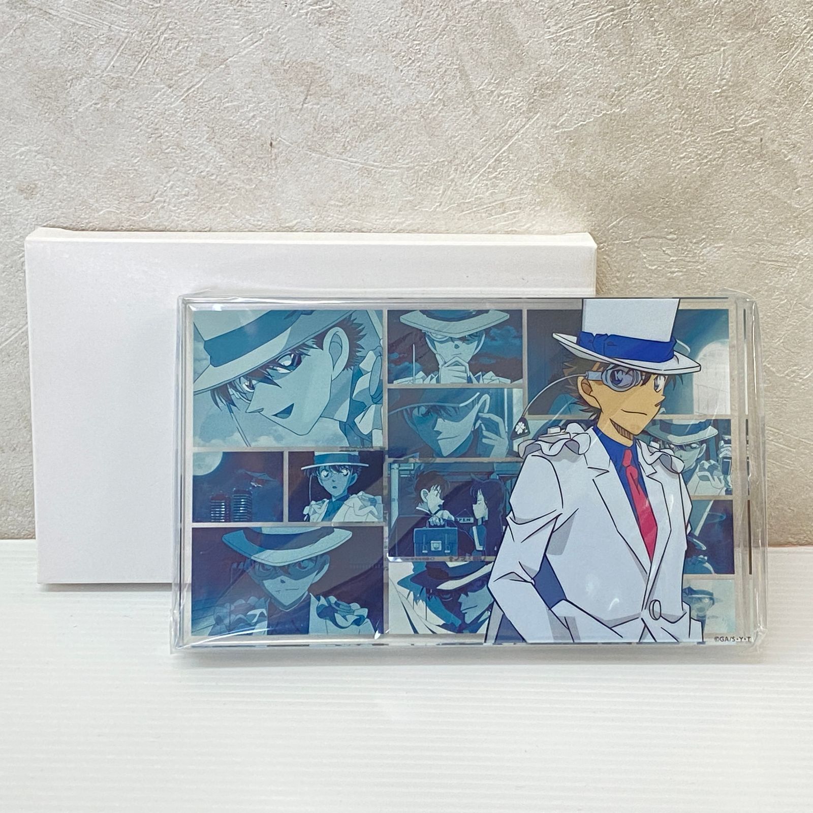 □名探偵コナン アニメ30周年記念 アクリルブロック D 怪盗キッド 中古