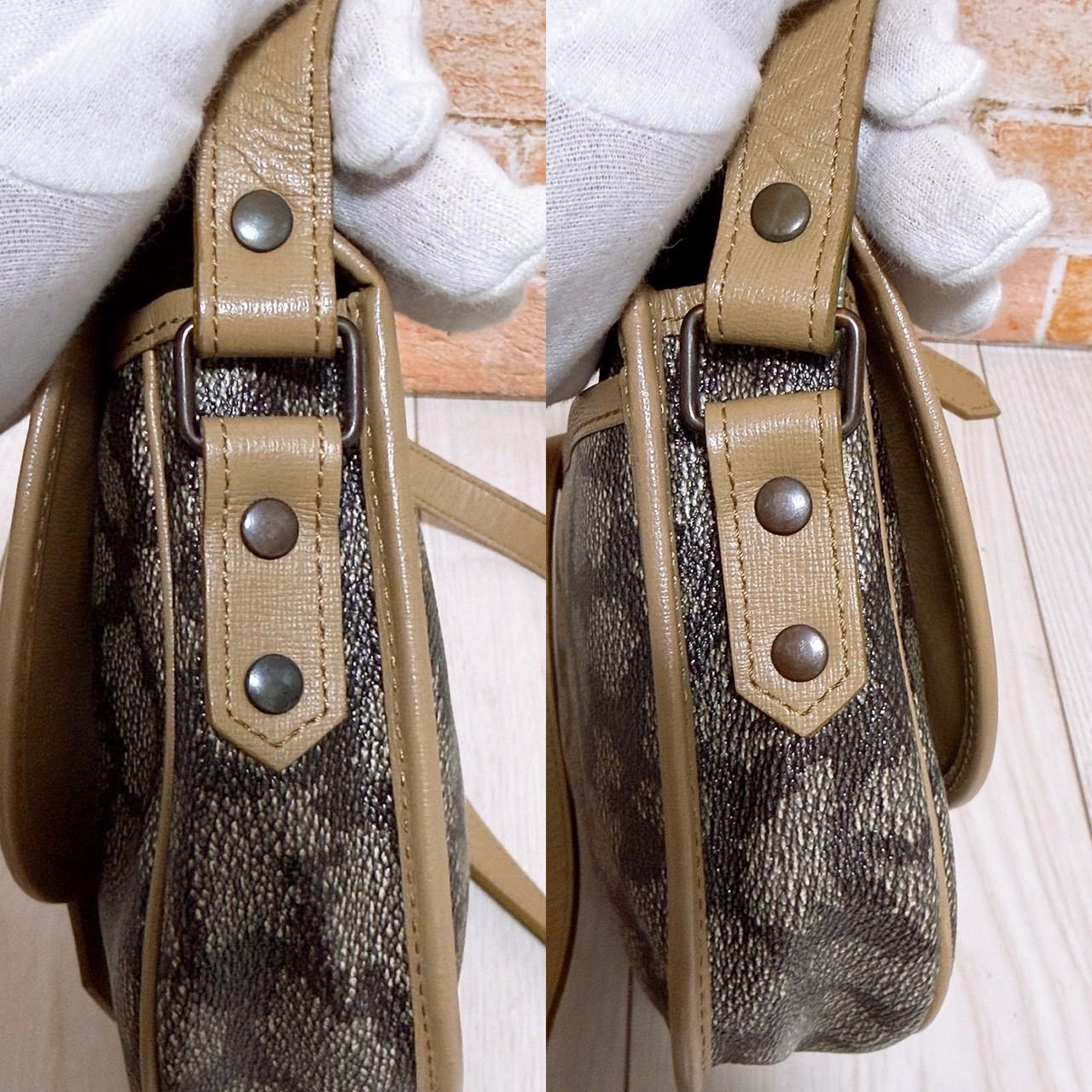 ほぼ未使用) Yves Saint Laurent(イヴ・サンローラン)ショルダーバッグ 