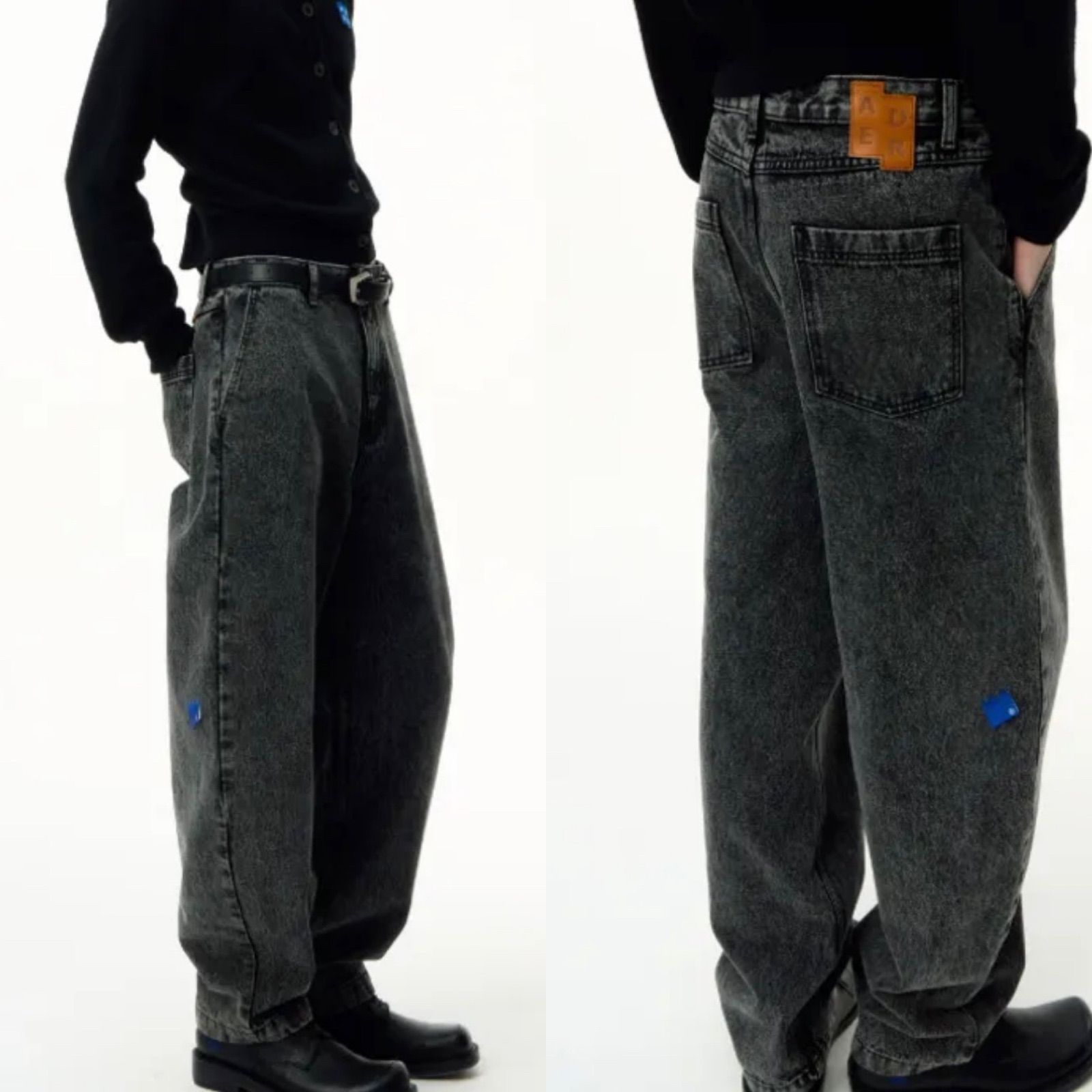 ☆ ADERERROR ☆ Sig; SV Tag jeans