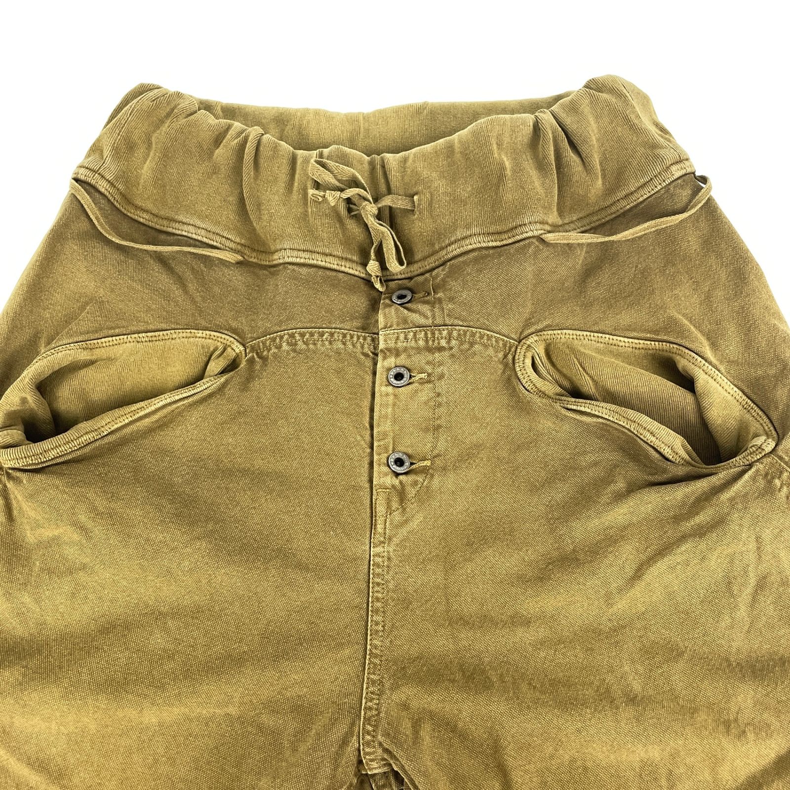 KAPITAL キャピタル EL-169 薄キャンバス サルエルヌーベルパンツ