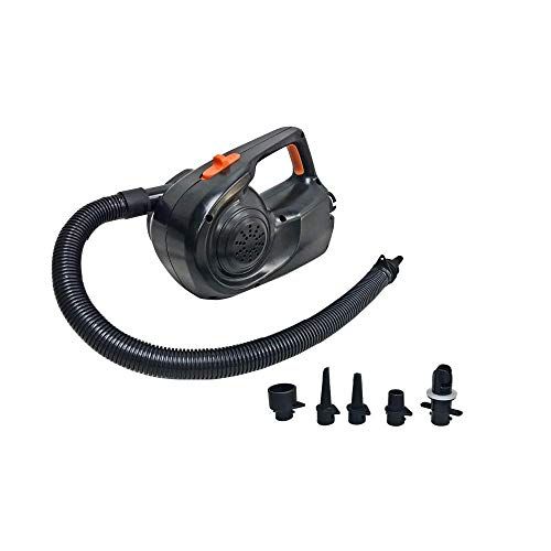 eモンズ 電動空気入れ 強力 【 急速 電動エアーポンプ 】 汎用タイプ 注入 排気 DC12V シガーソケット 電動ポンプ エアポンプ 空気入れ タイヤ 車 自動車 自転車 バイク ボール 浮き輪e