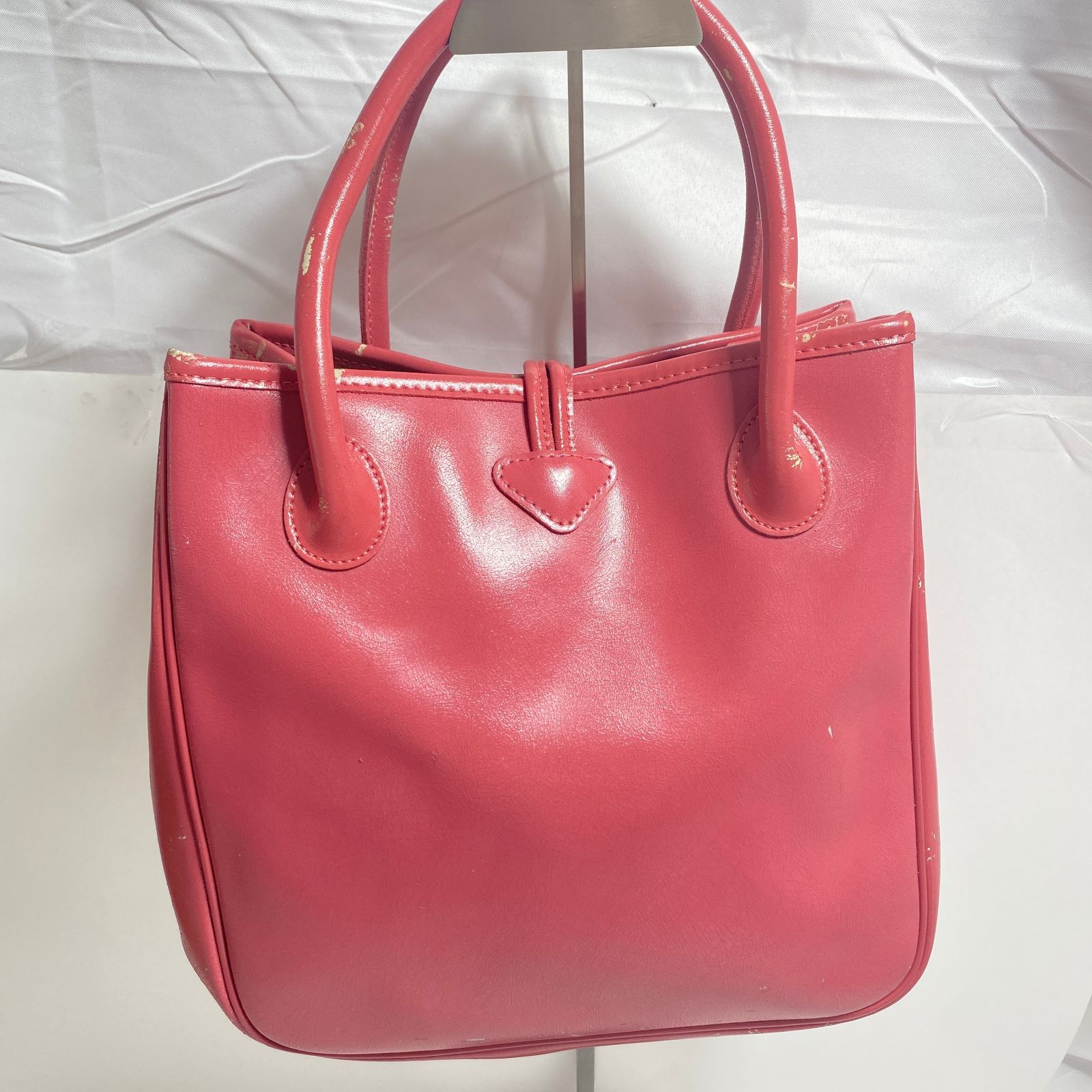 ロンシャン Longchamp トートバッグ ハンドバッグ 手提げ 鞄 ピンク M 