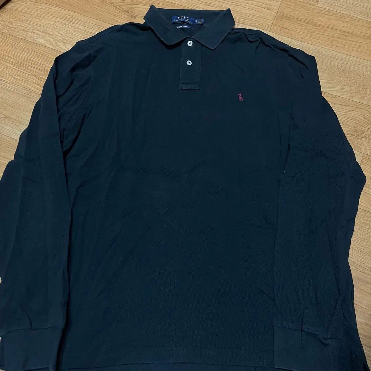 ポロ カラーTシャツ 長袖 XLサイズ