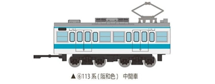 新品 TOMYTEC 鉄コレポケット第3弾 懐かしの近郊電車編 113系阪和線色